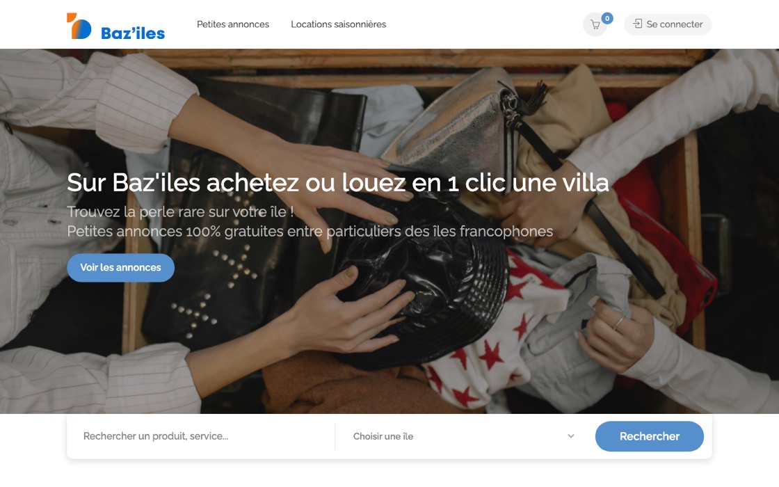 Page d'accueil de baziles.com
